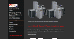 Desktop Screenshot of heatandcooldirect.com