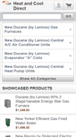 Mobile Screenshot of heatandcooldirect.com